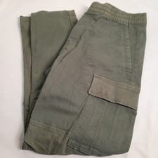 ZARA Beige Green Army Cargo
