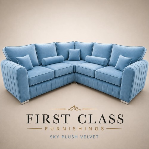 Lily corner sofa luxury plush - lily,