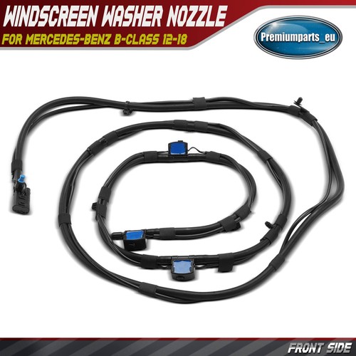 Front heated windshield washer - heated,