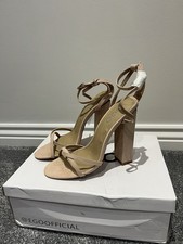 Ego Size 3 Block Strappy Heels