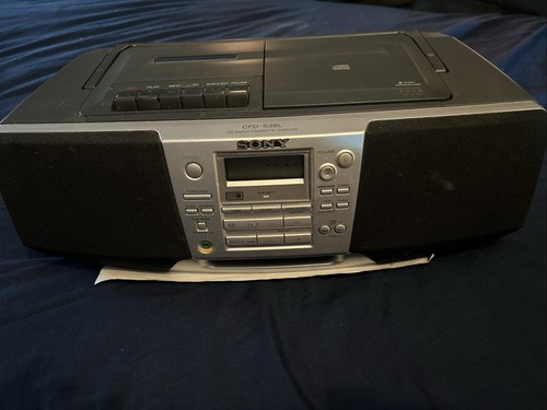 Sony cfd s38l - sony, vintage
