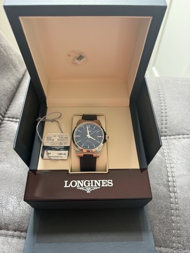 Longines conquest 38mm blue - longines,