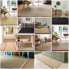 Sisal natural jute bordered - sisal,