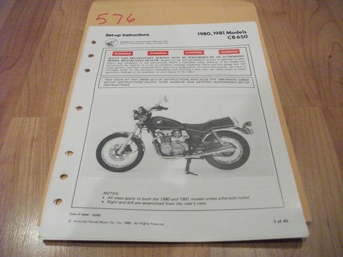 1980 1981 honda - honda, cb650