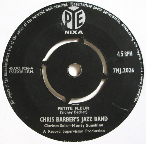 Chris barber jazz band - jazz, 7"