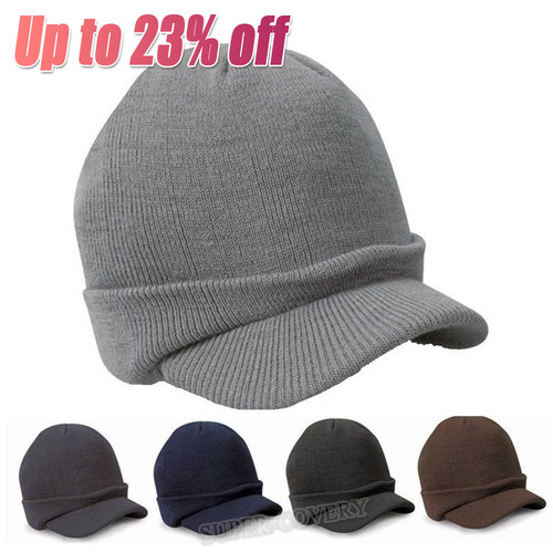 Army peaked beanie - army, hat
