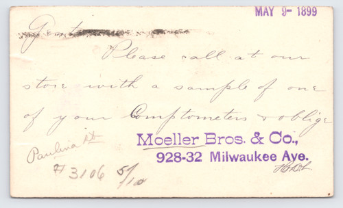 1899 moeller bros - bros, co