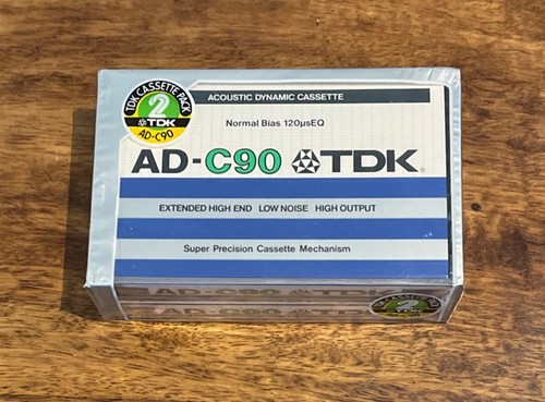 Tdk c90 blank audio - ad-c90,