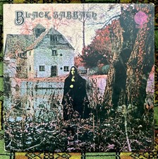 BLACK SABBATH - Black Sabbath- VERTIGO SWIRL ORIGINAL VINYL 1970 UK 1st press