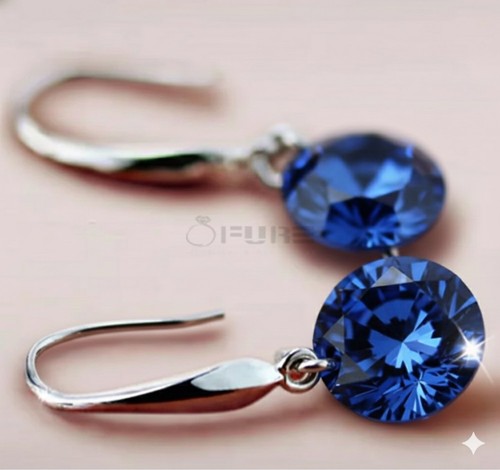Blue 925 sterling silver - blue,