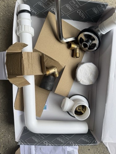 Vado push type bath filler - push,