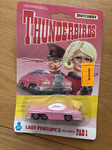 Matchbox thunderbirds lady - matchbox,