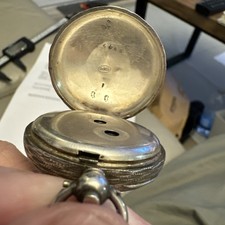 Antique Silver Ladies Pocket