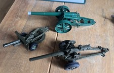 Crescent/ Britains Field Gun Military War Artillery Toy- Top condition 