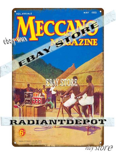 Tin sign 1933 - sign, retro