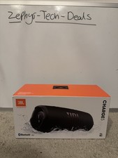 JBL Charge 5 Portable Waterproof Speaker | Black | Brand New and Sealed✨✨