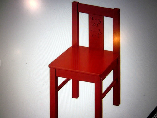 Ikea kritter children chair - ikea,