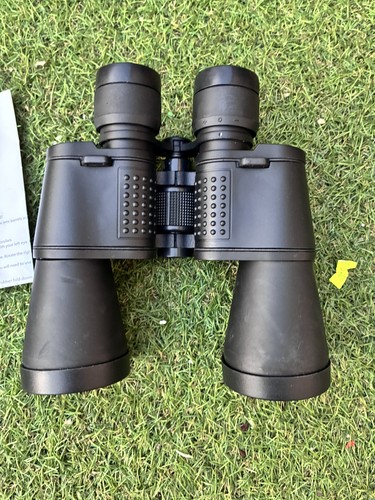 Large black binoculars with - binoculars,