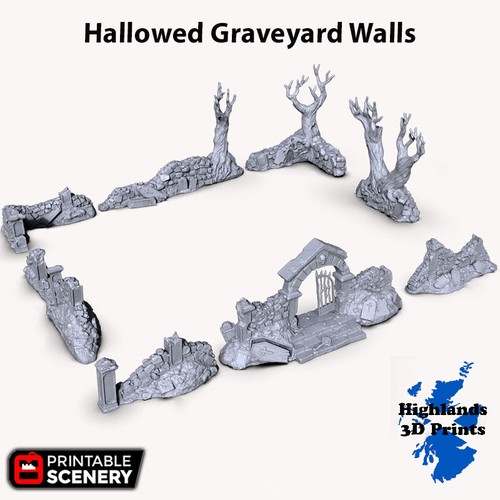 Graveyard walls scatter - walls,