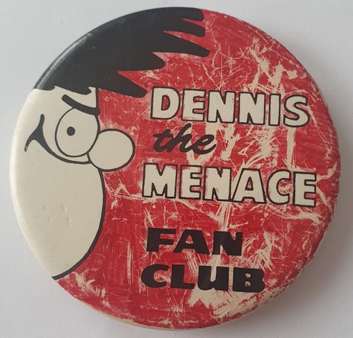 Button badge dennis the - button,