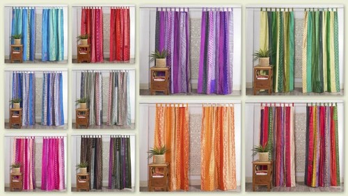 Pcs indian vintage sari - 2,