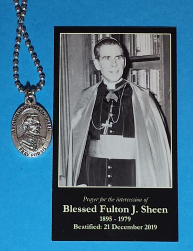 Blessed fulton sheen medal - fulton,
