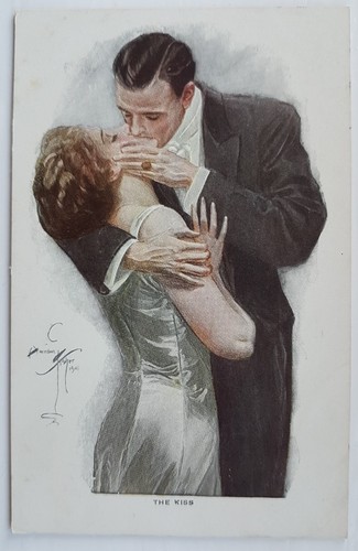 Harrison fisher the kiss no - fisher,,