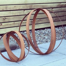 Garden sphere ball metal - garden,