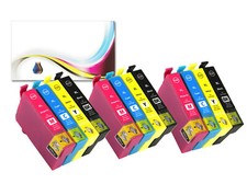 12 Ink Cartridges fits Epson