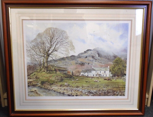 Framed print pasterale - , by