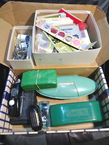 Vtg lot singer hand helds - vtg, lot!