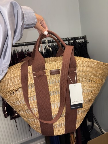 Vegan natural straw - natural, bag
