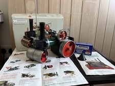 Mamod SR1 Steam Roll. Mamod Steam Roller. Burner, Steering Rods, Funnel. Boxed 