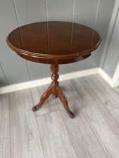 Antique Mahogany Tripod Wine