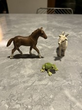 Schleich Goat, Foal And Frog -