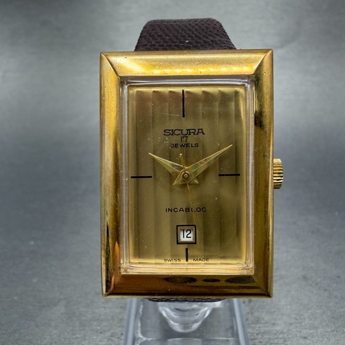 Sicura tank watch men 27mm - tank,