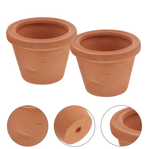 Mini red clay terracotta - red,