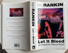 Ian Rankin LET IT BLEED Signed