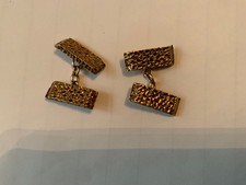 ANTIQUE 9CT.GOLD CUFFLINKS