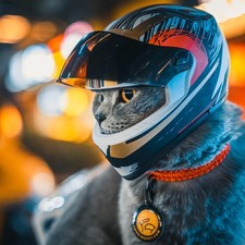 Pets Motorcycle Safety Helmet for Little Cats Dogs Puppy Birthday Gifts