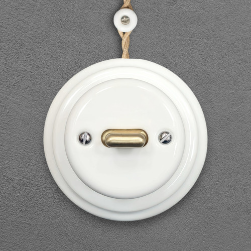 White porcelain intermediate - white,