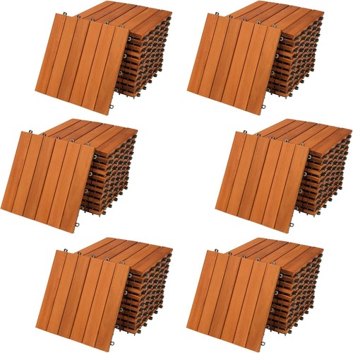 Wooden acacia decking - x,