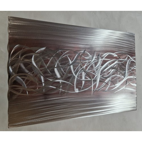 Modern abstract metal wall - abstract,
