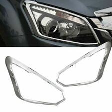 Pair Chrome Front Headlight