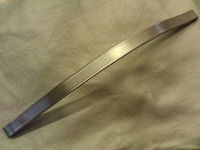 Plain Leather Browband 3/4"