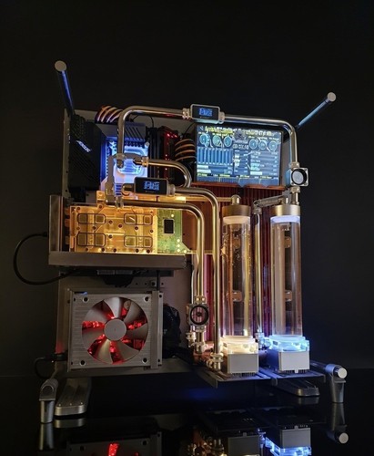 Water cooled gaming - cooled,
