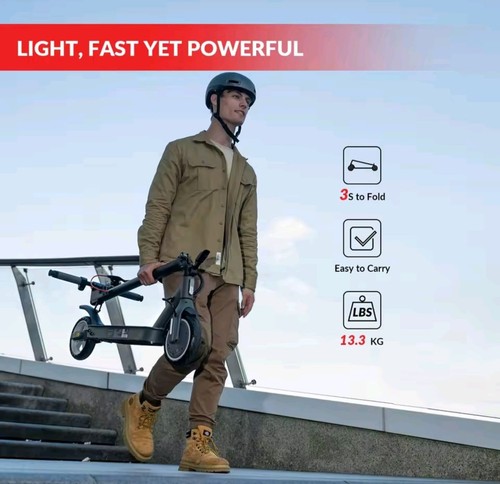Folding scooter with app - folding, e