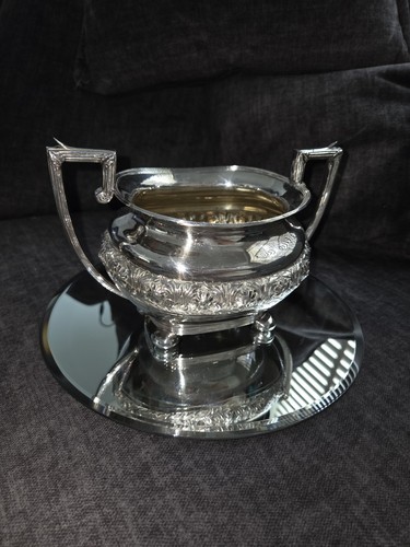 Silver plated heavy - plated, sugar