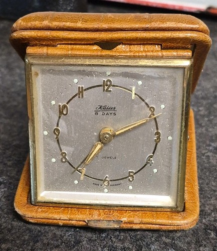 Vintage kaiser travel alarm - vintage,
