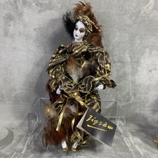 VTG Jigsaw Porcelain Pierrot